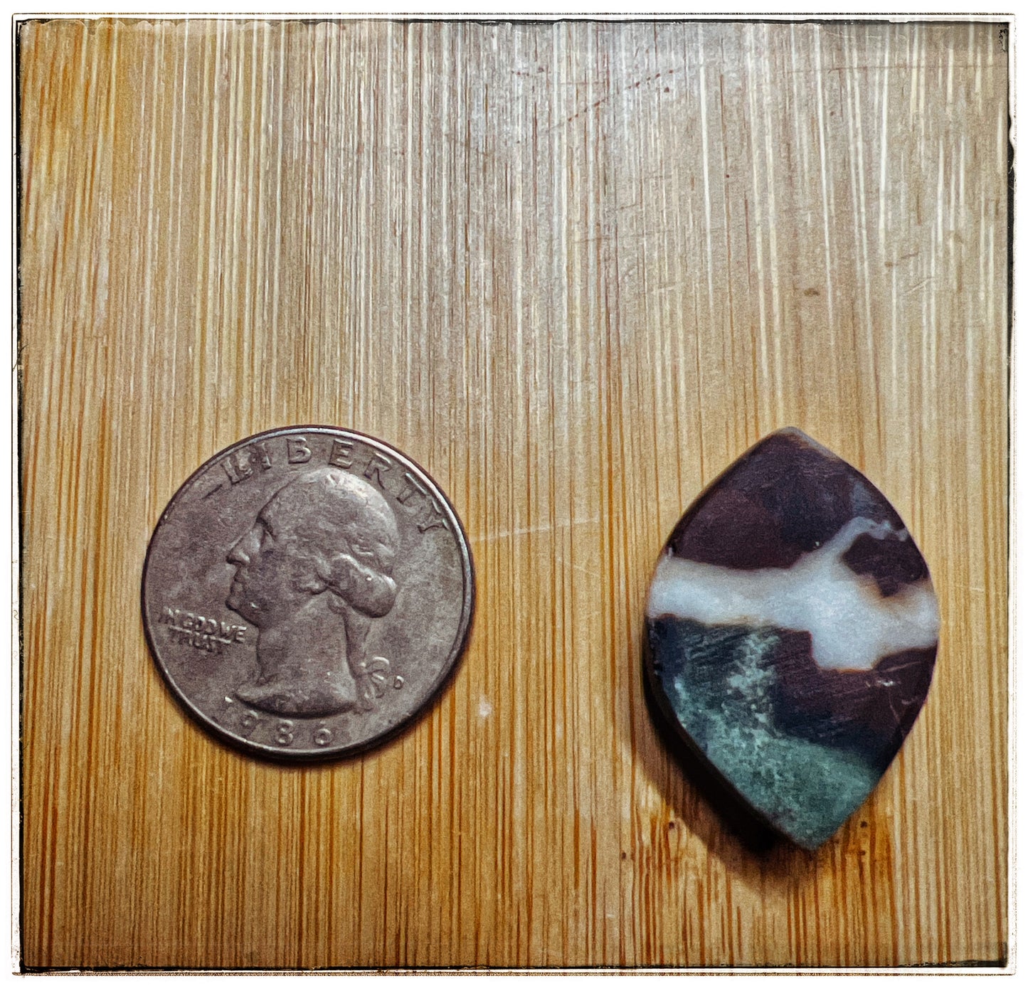 Green Zebra Bloodstone