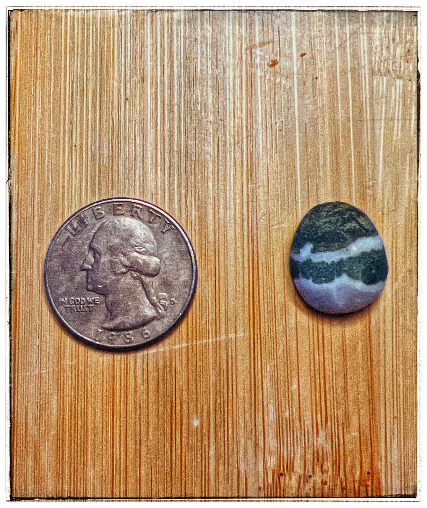 Green Zebra Bloodstone
